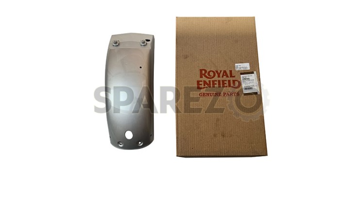 Royal Enfield GT Continental 650 Rear Mudguard Silver - SPAREZO